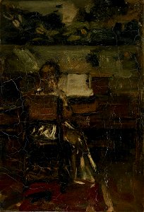 Meisje aan de piano Rijksmuseum SK-A-2469