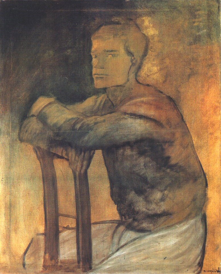 Mednyánszky, László - Sitting Tramp (1914-7)