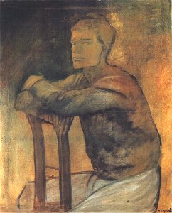 Mednyánszky, László - Sitting Tramp (1914-7)