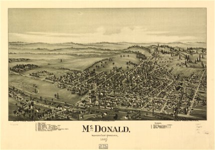McDonald, Washington County, Pennsylvania 1897. LOC 75694997