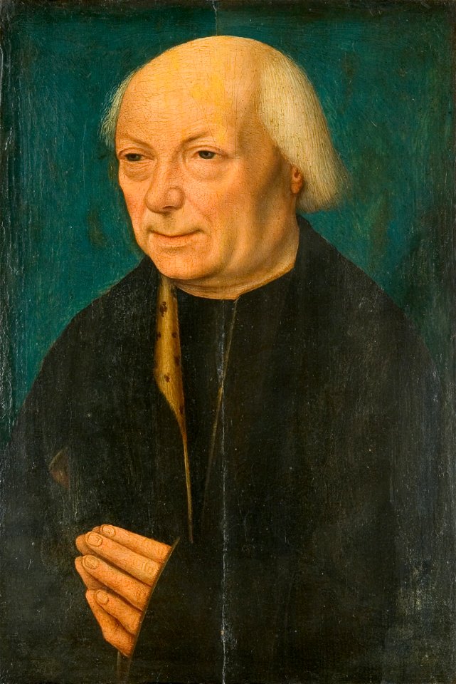 Meester van de Magdalenalegende - Portret van een oude man - 0025 - Rijksmuseum Twenthe
