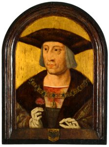 Meester van Frankfurt - Keizer Maximiliaan I - 0378 - Rijksmuseum Twenthe