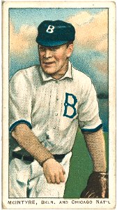 McIntire, Brooklyn Superbas-Chicago Cubs, baseball card portrait LCCN2008675099