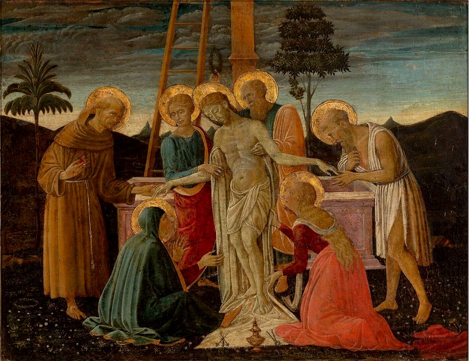 Meester van de Argonauten - De graflegging van Christus - 2550 (OK) - Museum Boijmans Van Beuningen