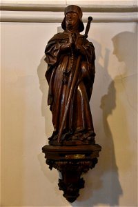 Meester van Elsloo (1520-1530) Heilige Renildis van Saintes Sint-Lambertuskerk (Neeroeteren) 8-09-2019