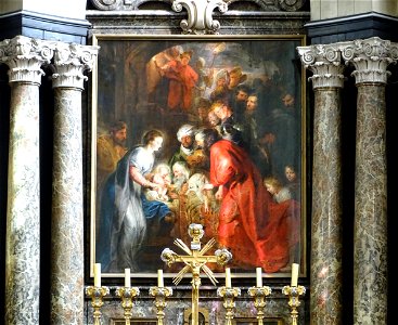Mechelen St Jan Rubens Adoration of the Magi