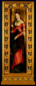 Meester van Sigmaringen - Barbara - 0047 - Rijksmuseum Twenthe