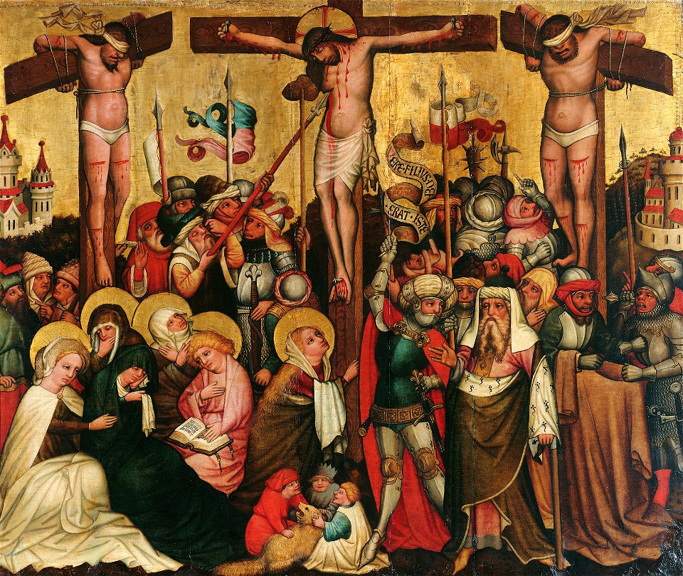 Meister von Laufen - Kreuzigung Christi - 4913 - Kunsthistorisches Museum