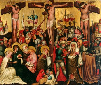 Meister von Laufen - Kreuzigung Christi - 4913 - Kunsthistorisches Museum