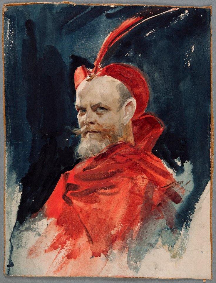 Mefisto (Konsul Dahlander) (Anders Zorn) - Nationalmuseum - 174928