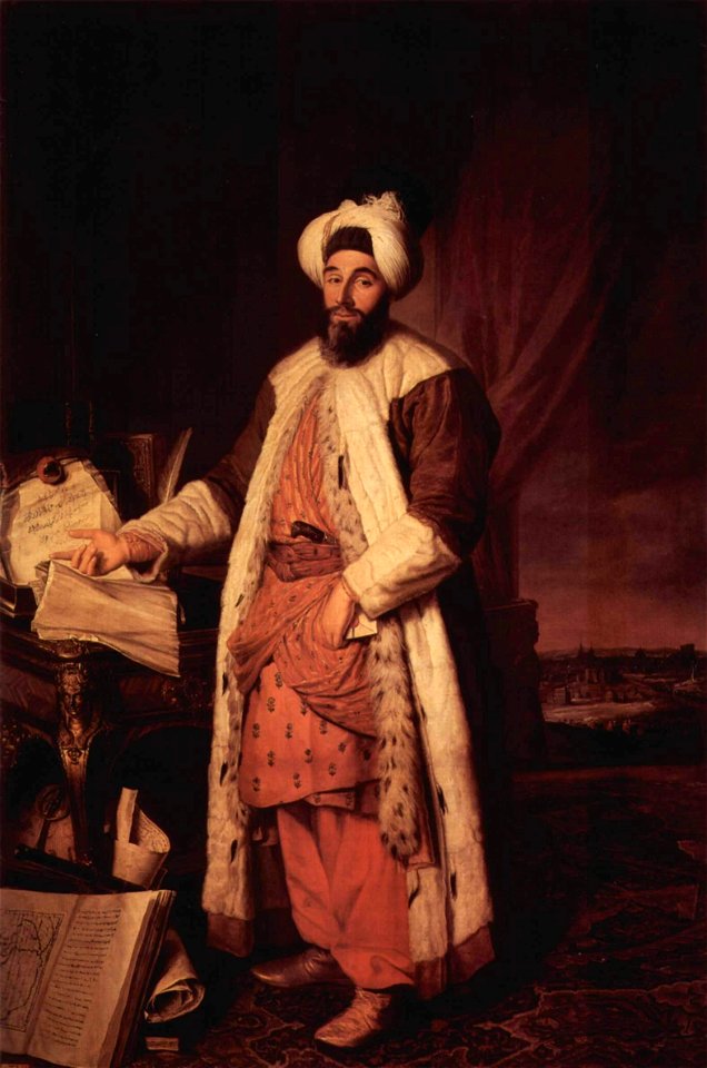 Mehmed Said Efendi in Paris 1742