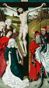 Meister des Schottenaltars (Werkstatt) - Kreuzigung Christi - 4975 - Kunsthistorisches Museum