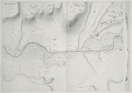 Megalopolis Plan de la partie des ruines - Blouet Guillaume-abel - 1831