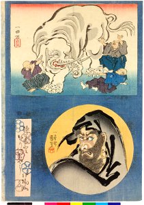 Meiga rokumai byobu 名画六枚屏風 (Screen with the six branches of famous painting) (BM 2008,3037.21004)