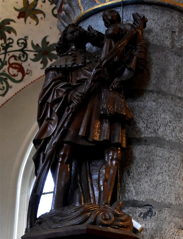 Meester van Elsloo (circa 1520) Christoffel Sint-Lambertuskerk (Neeroeteren) 8-09-2019 11-59-02