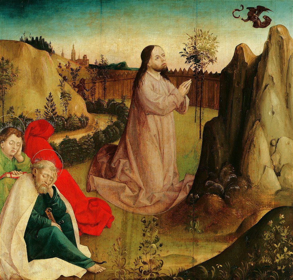 Meister der Veitslegende - Christus am Ölberg - 4952 - Kunsthistorisches Museum