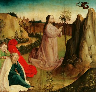 Meister der Veitslegende - Christus am Ölberg - 4952 - Kunsthistorisches Museum