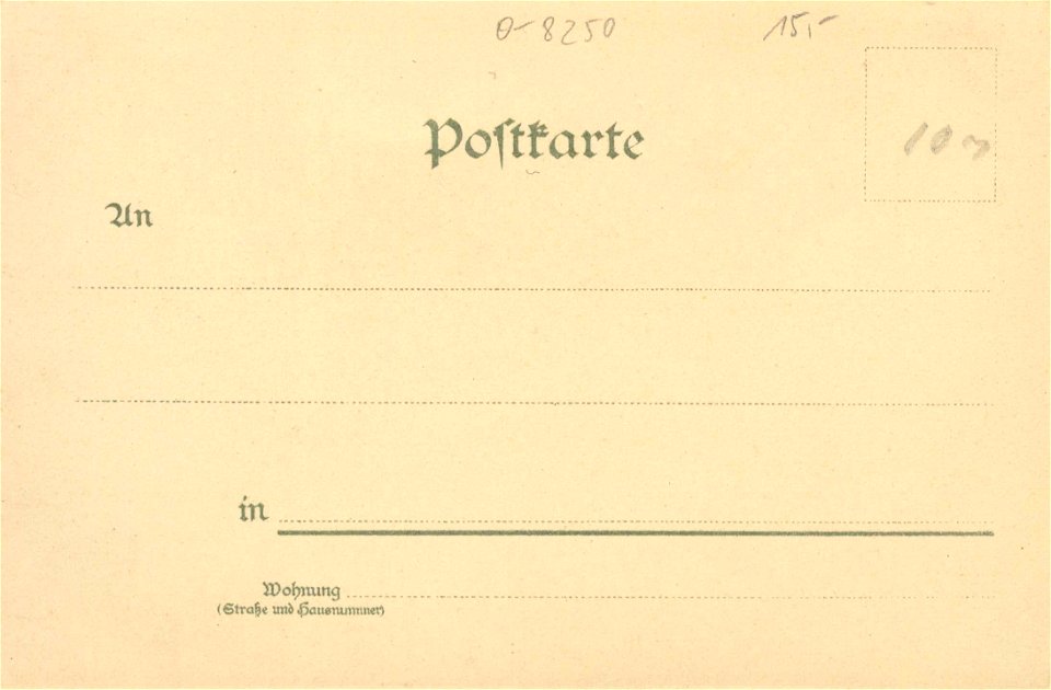 Meissen, Sachsen - Albrechtsburg (2) (back) (Zeno Ansichtskarten)