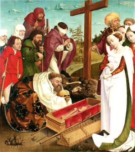Meister der Oswaldlegende - Überführung der Gebeine des hl. Oswald - 4852 - Kunsthistorisches Museum