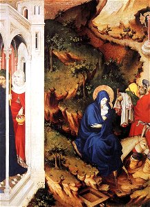 Melchior Broederlam - The Flight into Egypt - WGA03232