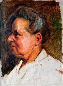 Mednyánszky - Portrait of a Woman
