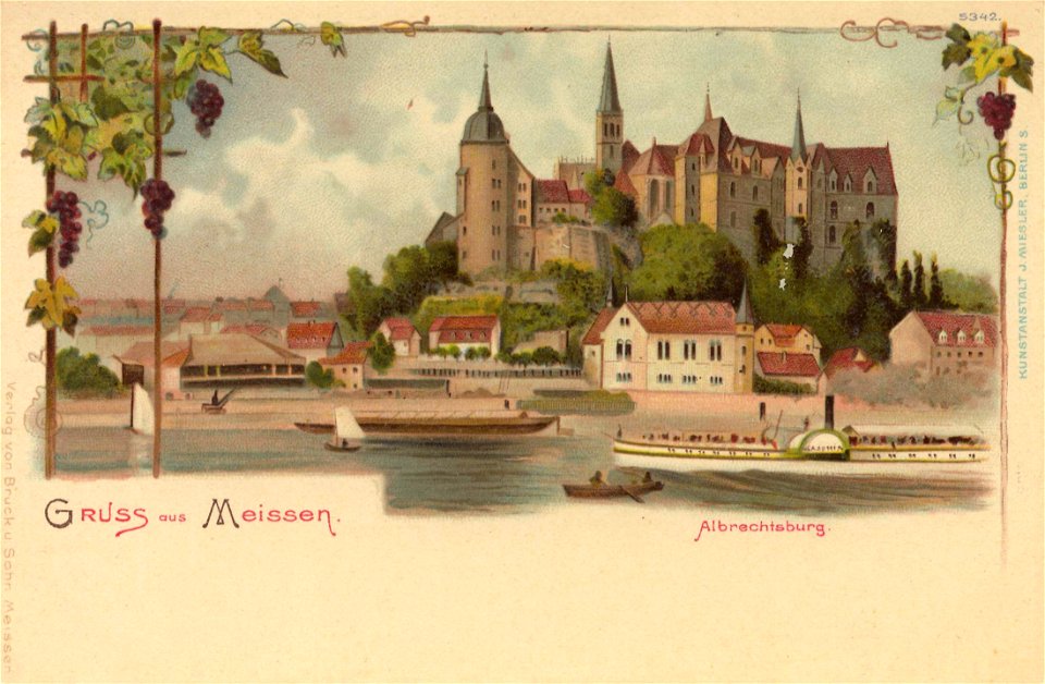 Meissen, Sachsen - Albrechtsburg (2) (Zeno Ansichtskarten)