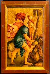 Meister von Meßkirch-Falkensteiner Altar-Der Heilige Christopherus-WUS04364