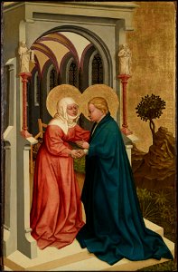 Meister des Albrechtsaltars - Heimsuchung Mariens - 4898 - Kunsthistorisches Museum