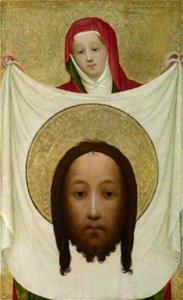 Meester van de Heilige Veronica - Heilige Veronica met het Sudarium - NG687 - National Gallery