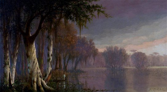 'Bayou Teche' by Joseph Rusling Meeker, 1874