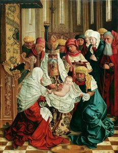 Meister von Mondsee - Beschneidung Christi - 4961 - Kunsthistorisches Museum