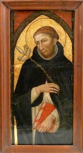 Meester van de legende van de Heilige Magdalena (Siena) - St. Dominicus - ABM s20 - Museum Catharijneconvent