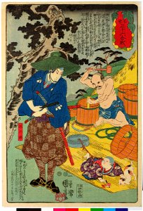 Meiyo sanjurokassen 名誉三十六合戦 (Thirty-six Famous Battles) (BM 2008,3037.16302)
