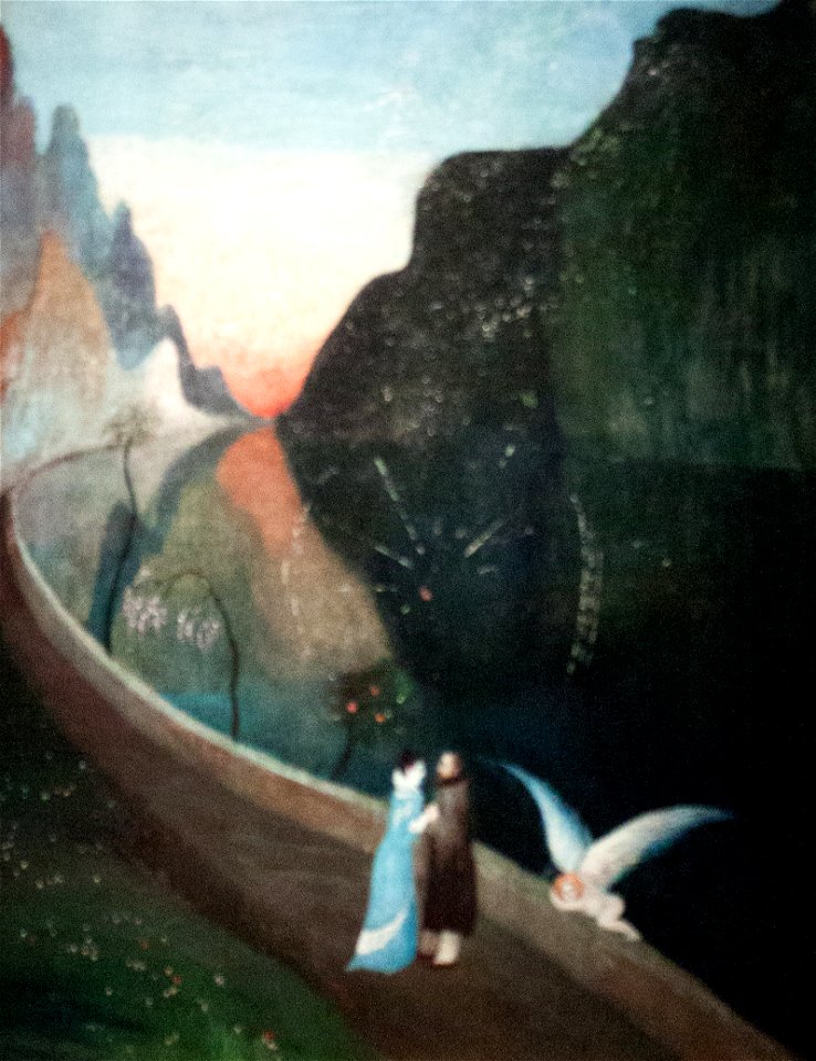 Meeting of Lovers (Tryst), c 1902