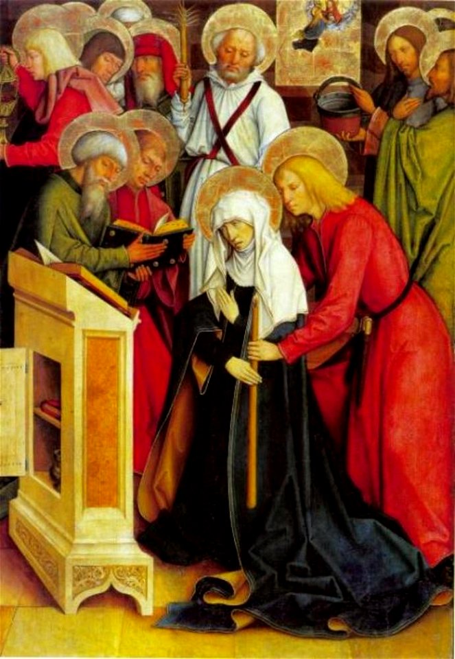 Meester van het Altaar van Pfullendorf - Dood van Maria - SG 456 - Städel Museum