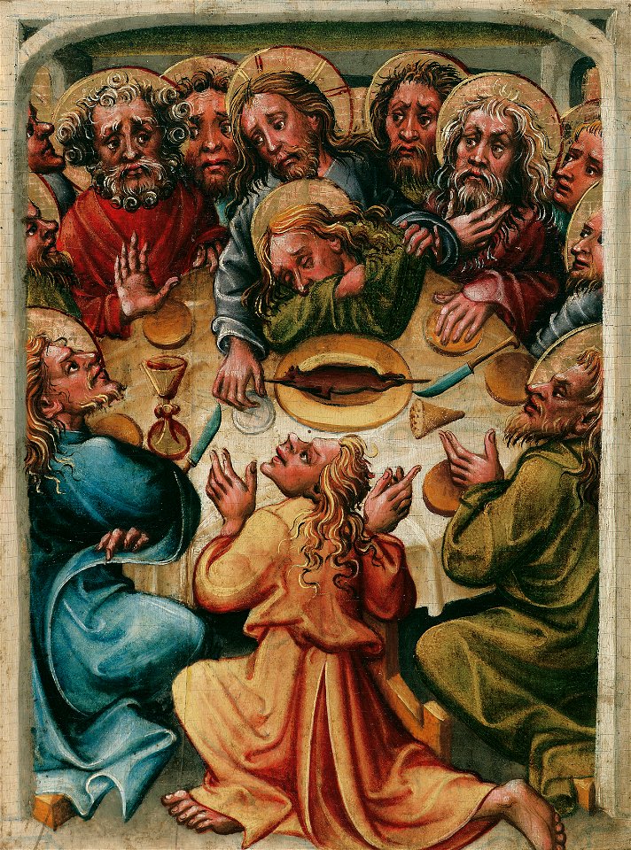 Meister des Friedrichsaltars - Letztes Abendmahl - 4889 - Kunsthistorisches Museum