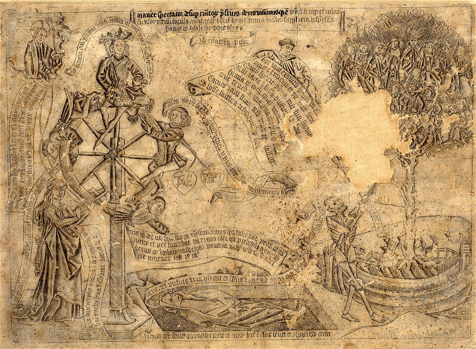 Meister mit den Bandrollen Das Glücksrad 15Jh ubs G 0254 III