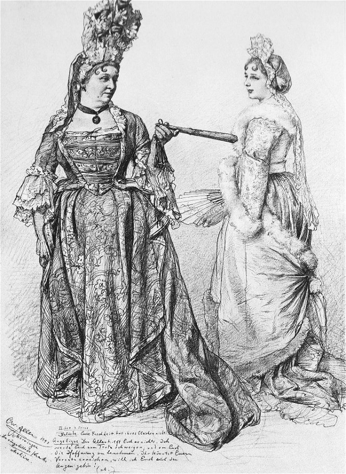 Mein 10a Der eingebildete Kranke, Beline und Angelique