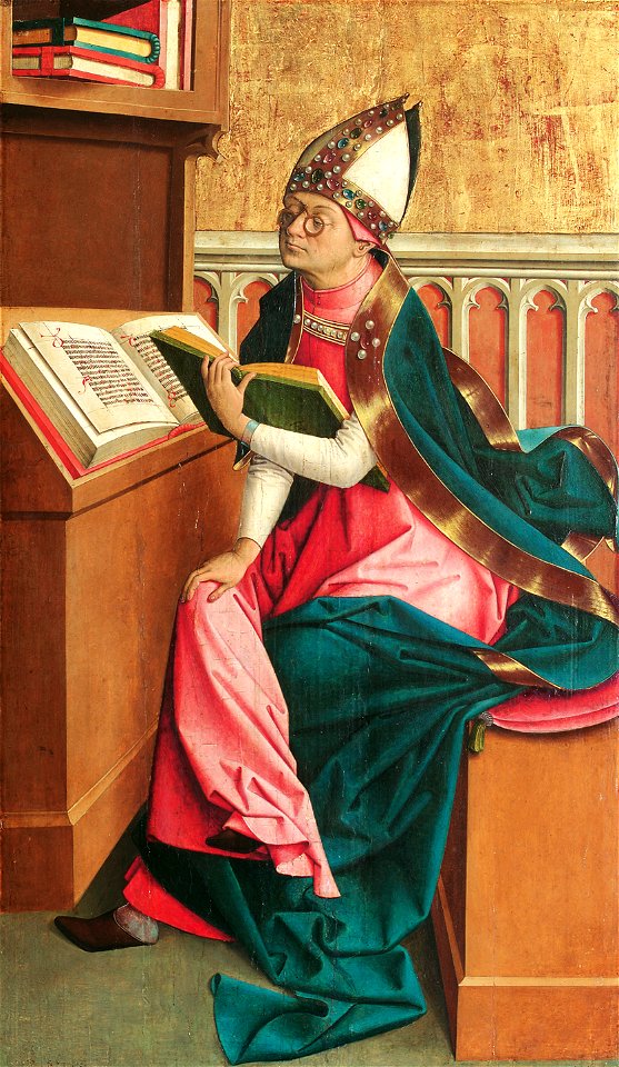 Meister von Großgmain - Hl. Augustinus - 4859 - Kunsthistorisches Museum