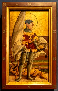 Meister von Meßkirch-Falkensteiner Altar-Der Heilige Georg-WUS04370