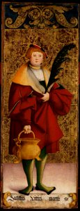 Meister von Messkirch - Der Heilige Veit - 100 - Staatliche Kunsthalle Karlsruhe