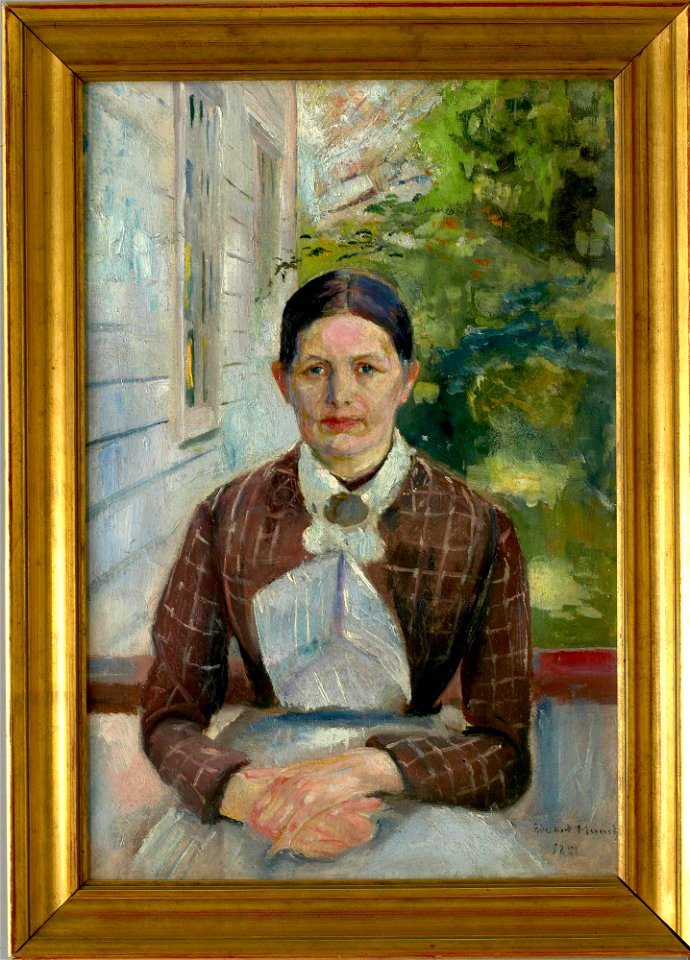 Edvard Munch - Karen Bjølstad - MM.M.01057 - Munch Museum