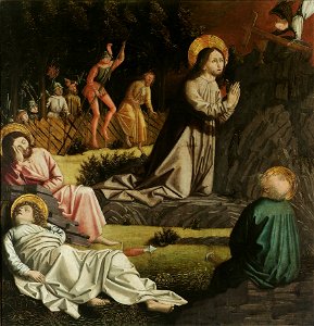 Meister von Uttenheim - Christus am Ölberg - 4858 - Kunsthistorisches Museum