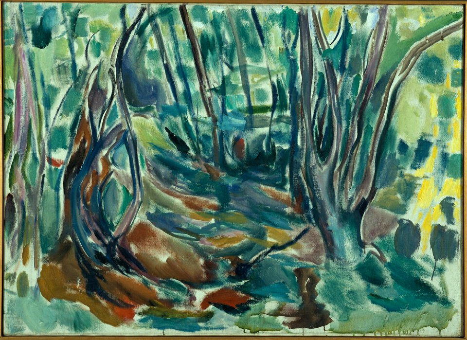 Edvard Munch - Elm Forest in Summer - MM.M.00201 - Munch Museum