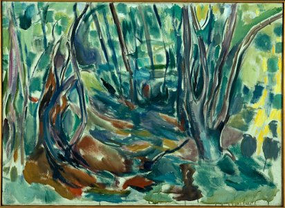 Edvard Munch - Elm Forest in Summer - MM.M.00201 - Munch Museum