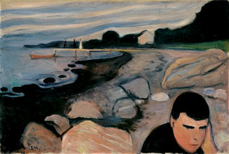 Munch Melankoli 1892