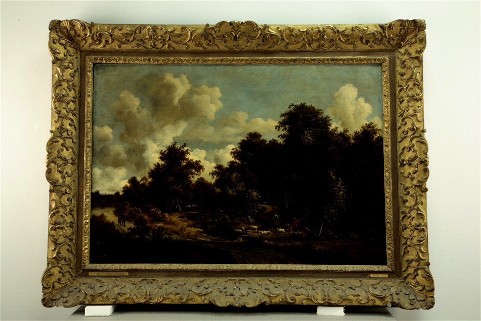 Meindert Hobbema - Boomrijk landschap - 1306 (OK) - Museum Boijmans Van Beuningen