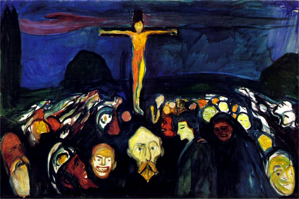 Edvard Munch - Golgotha (1900)