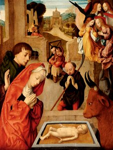 Meister der Virgo Inter Virgines - Geburt Christi - GG 6375 - Kunsthistorisches Museum