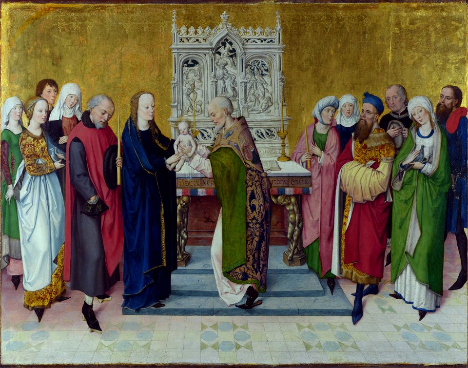 Meister des Marienlebens candlemas